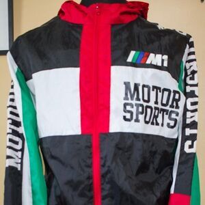 Vintage 90s Motor Sport windbreaker size medium